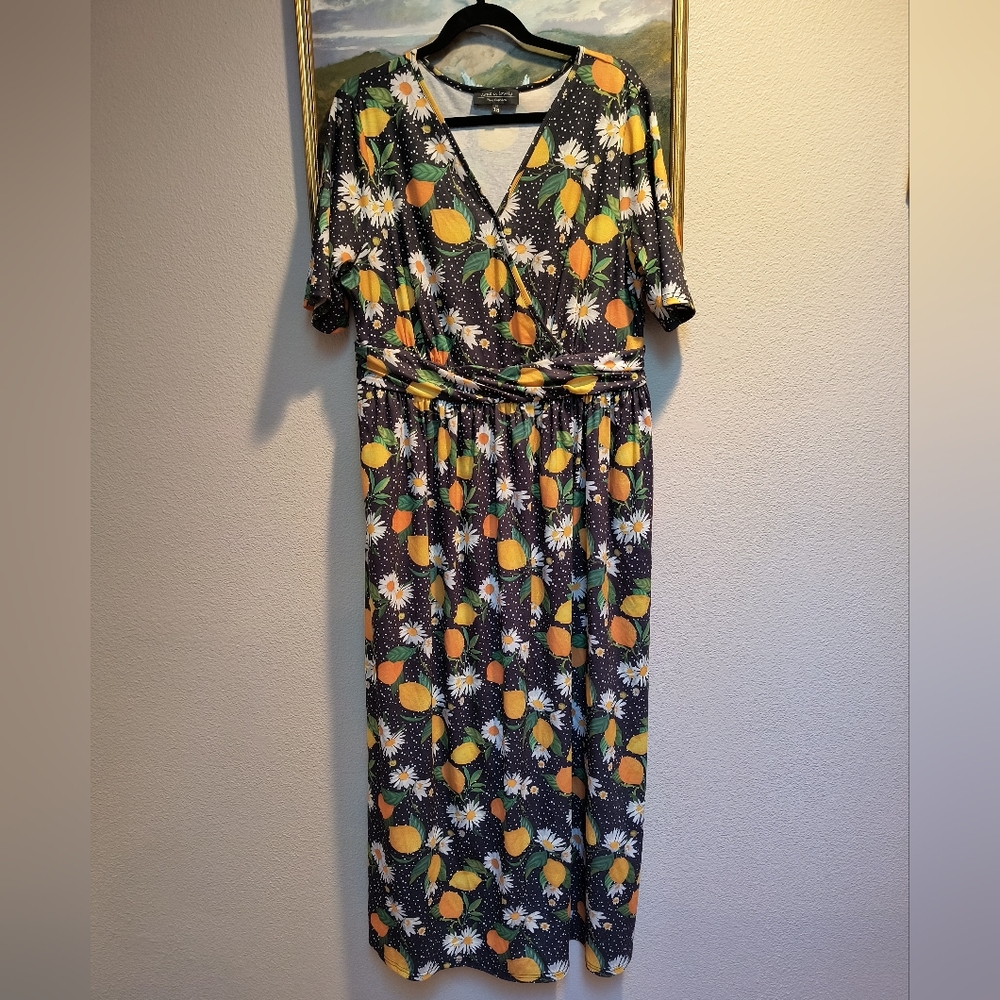 Daisies And lomens Women's Casual Maxi Dress With pockets